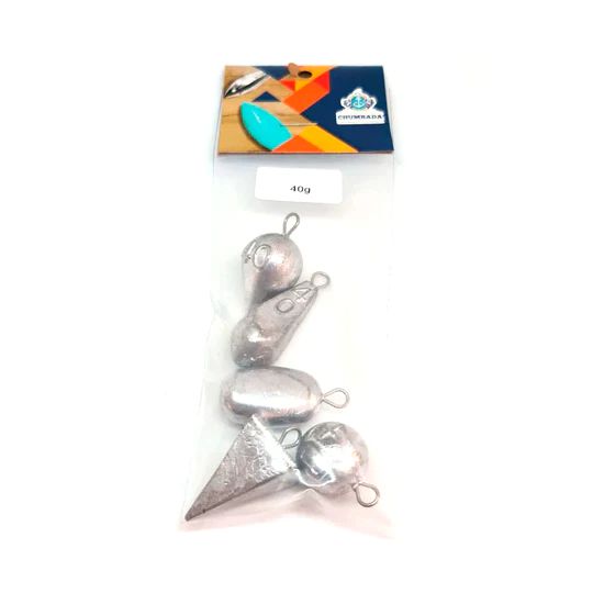 Kit Pesca de Beira Numero 2 (40 gr)