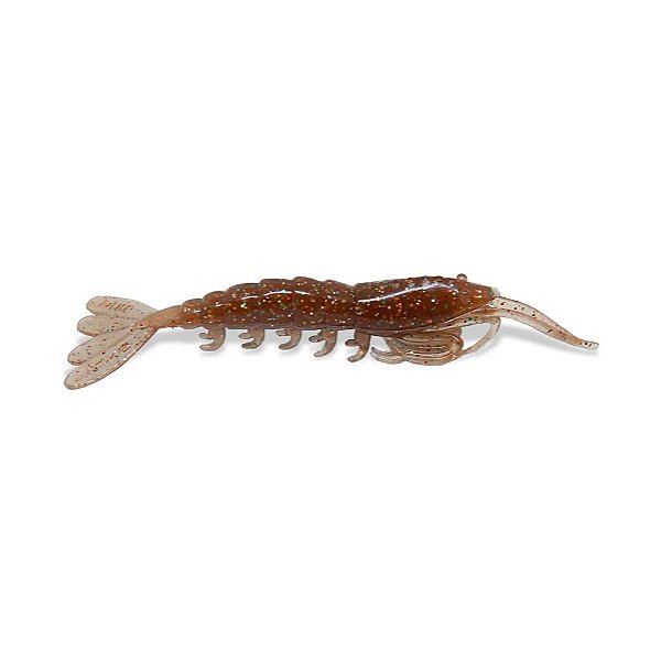 Isca Artificial Real Shrimp 8 cm 5 unidades Cor Cinnamon Red Gold Flake