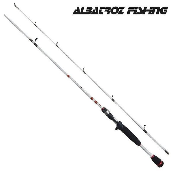 Vara Albatroz Viper C 631 6-14 Libras 6'3" (1,90m) 1 parte para Carretilha