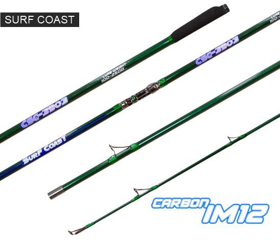 Vara Sumax Surf Coast CSC-4,50m (Casting 100-250gr) 3 Partes