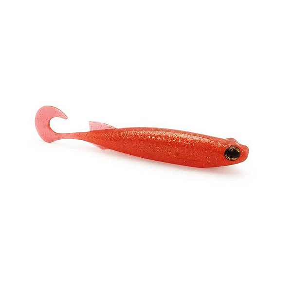 Isca Artificial Monster 3X E-Shad 12 cm Pacote com 5 Unidades Cor Premium Red