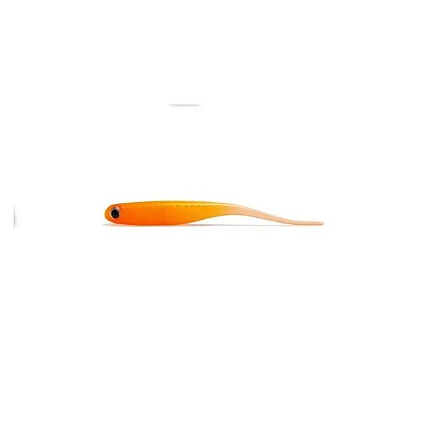 Isca Artificial Monster 3X Shad Minnow 14 cm Pacote com 3 Unidades Cor Orange
