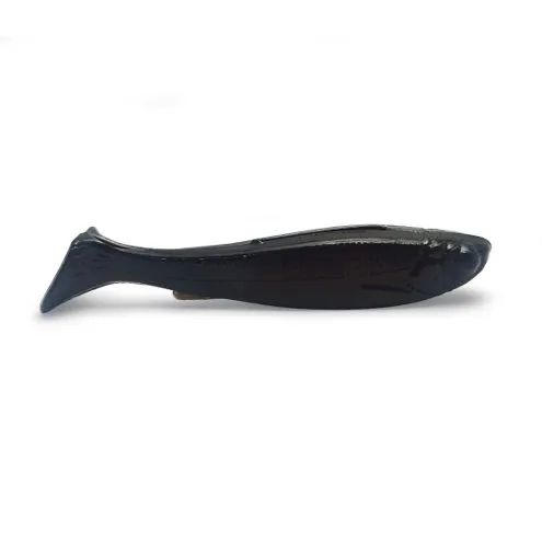 Isca Artificial Monster 3X Shad Yoshi 7,5 cm Pacote com 3 Unidades Cor Black