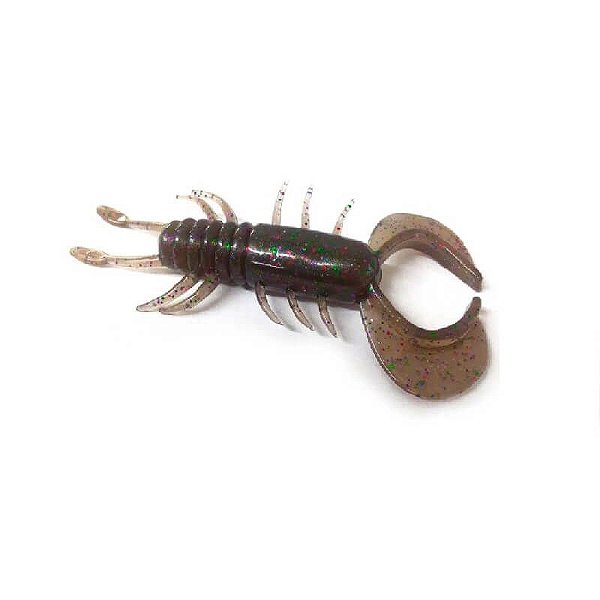 Isca Artificial Monster 3X Bullet Crab 8 cm Pacote com 8 Unidades Cor Black Red