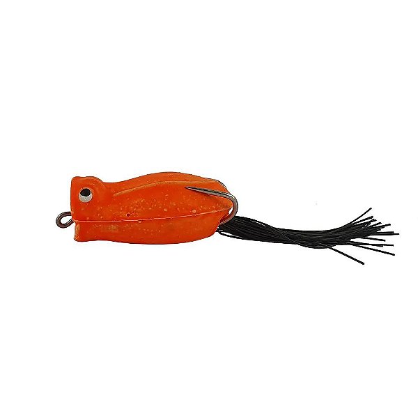 Isca Artificial Frog Life Bocão Popper 5,5 cm 14 gr Cor 101 "Laranja"