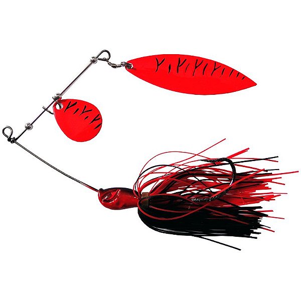 Isca Artificial Yara King Spinner 26 gr 6/0 By Eduardo Monteiro Cor 02 Halloween