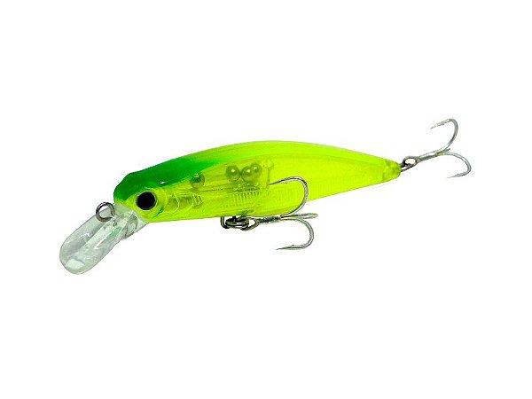 Isca Artificial Yara Top Minnow 75 7,5 cm 7,8 gr Cor 09 Verde Transparente