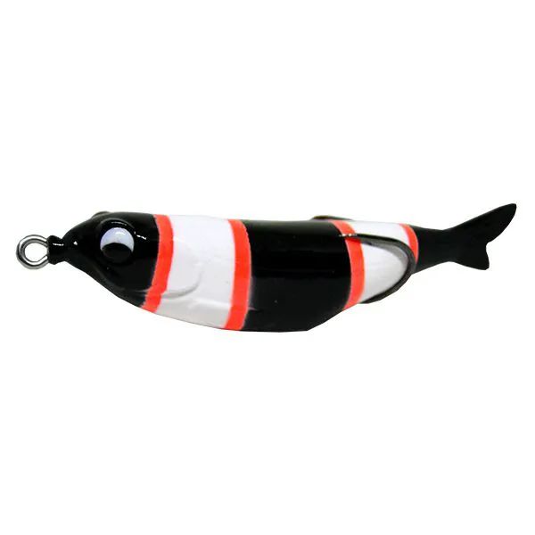 Isca Artificial Yara Snake Fish 9 cm 12 gr Cor 33 Black Nemo