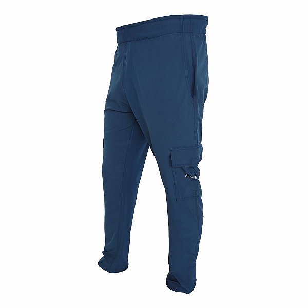 Calça de Pesca com Bolso Fishing Co Cor Marinho