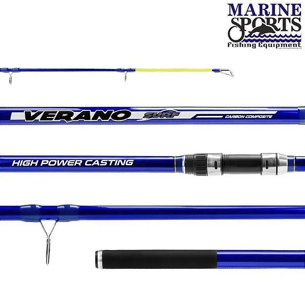 Vara para Molinete Marine Verano Surf 3,90m - VS-3903 - 03 Partes