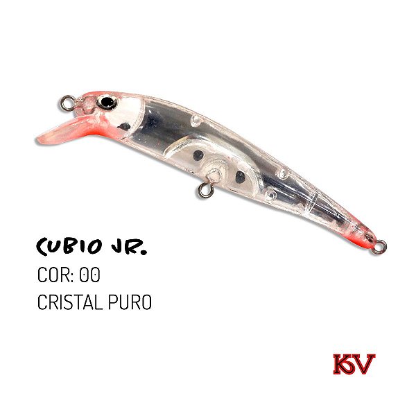 Isca Artificial KV Cubio Jr 9 cm 9 gr Cor 00
