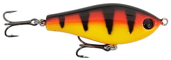 Isca Artificial Lunática 90 Slow Sinking by Bruno Duarte 22 gr Cor 24500 Hot Tiger