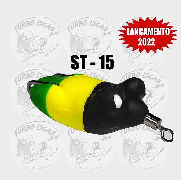 Isca Artificial Turbo Iscas Sapinho Turbo 4,8 cm 9 gr Cor ST15