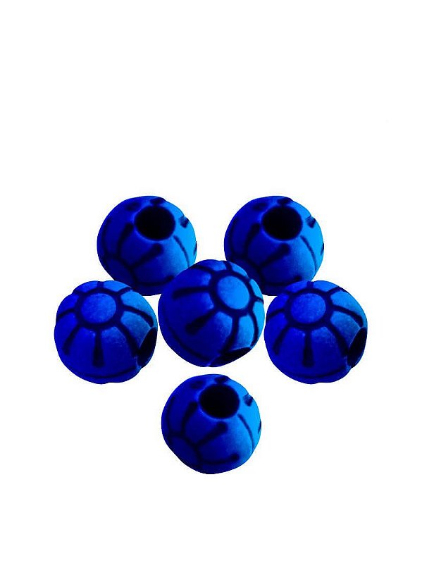 Miçanga Luminosa Girassol Cor Azul - 1713
