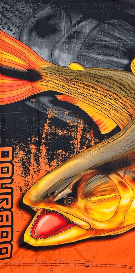Máscara de Proteção Solar Tube Neck BRK Fishing Referência Dourado
