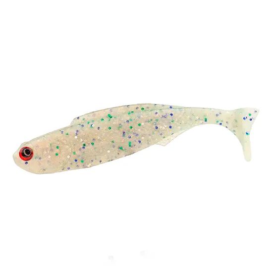 Isca Artificial HKD Beast Shad 10,5 cm 10 gr 5 Un Cor 20 Pearl White