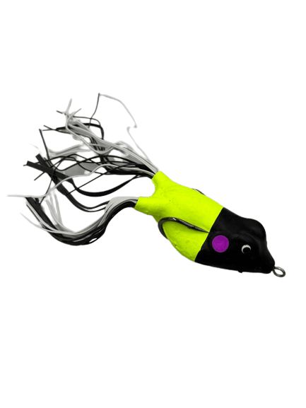 Isca Artificial Bad Line Speed Bad 4,9 cm 9,1 gr cor 27 Amarelo Flúor Cabeça Preta