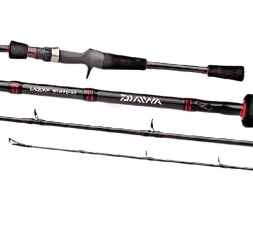 Vara Daiwa Laguna 6'6" (1,98m) 10-25 Libras LAG661MHFB-BR para Carretilha Inteira