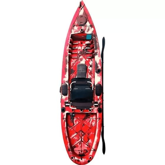 Caiaque Robalo Pró Caiaker Cor Camuflado Vermelho