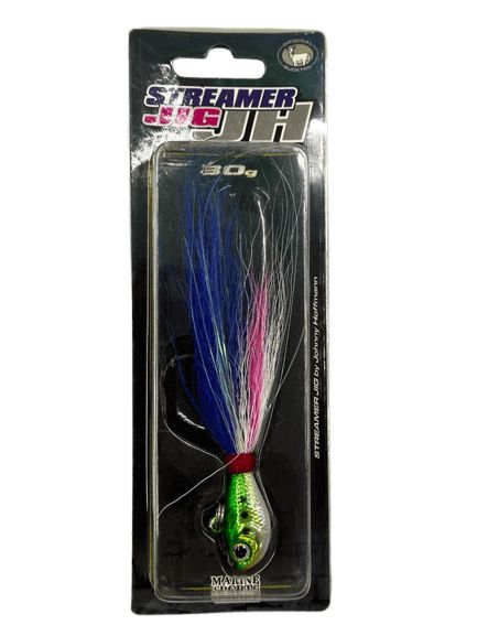 Isca Artificial Marine Sports Streamer Jig 30gr By Johnny Hoffmann Cor 01