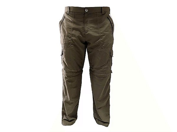 Calça de Pesca Presa Viva FPS 50+ Cor Caqui