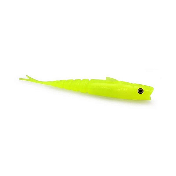 Isca Artificial Monster 3X Shad Pop Action - 11 cm - Cor Mellow