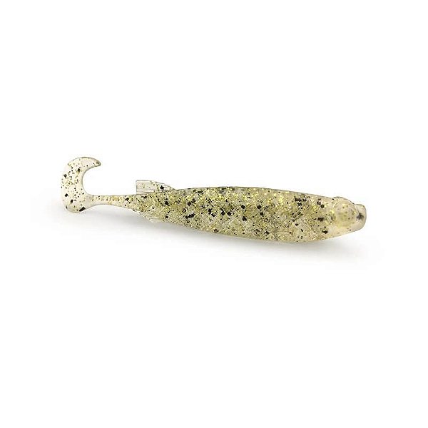 Isca Artificial Monster 3X E-Shad 9 cm Pacote com 5 Unidades Cor Chá Dourado