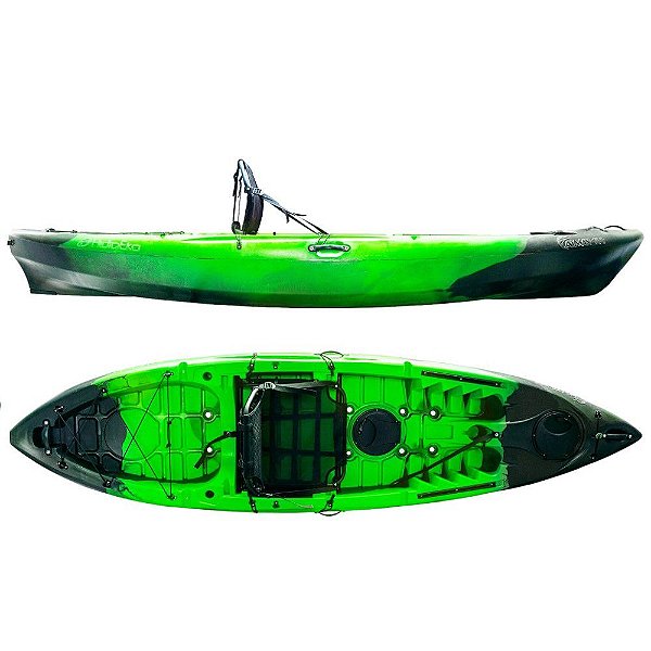 Caiaque Hidro 2 Eko Caiman 100 Cor Especial Verde e Preto