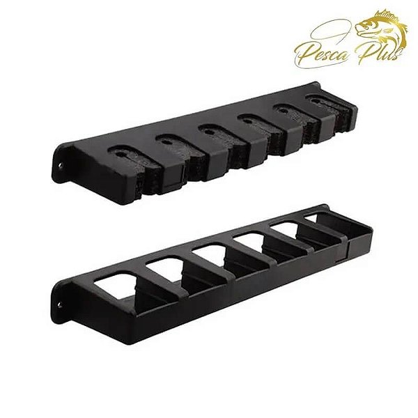 Suporte de Parede para Varas Pesca Plus