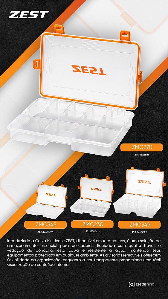 Caixa Marine Sports "Zest" Multicase