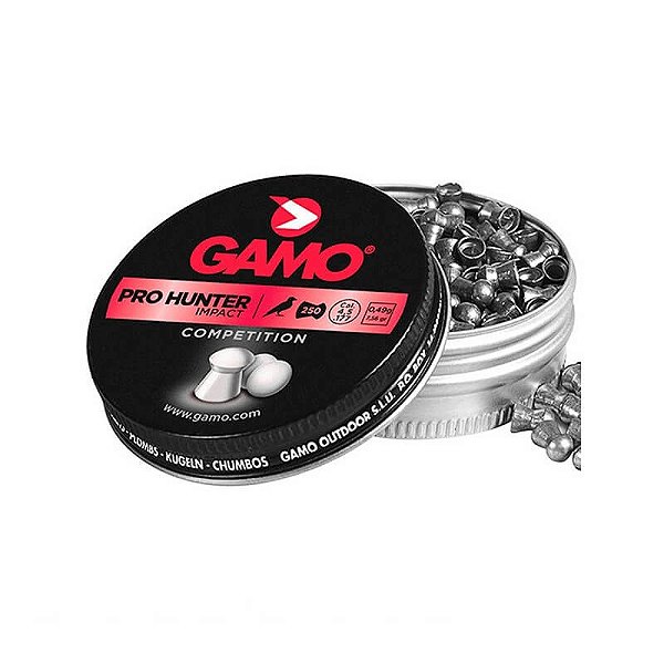 Chumbinho Gamo Pró Hunter - 4.5mm - 250 Unidades