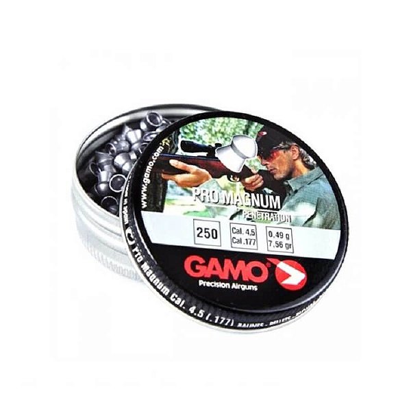Chumbinho Gamo Pró Magnum - 4.5mm - 250 Unidades