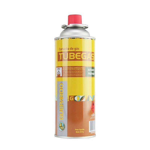 Cartucho Tube Gás Guepardo para Fogareiro e Maçarico unidade