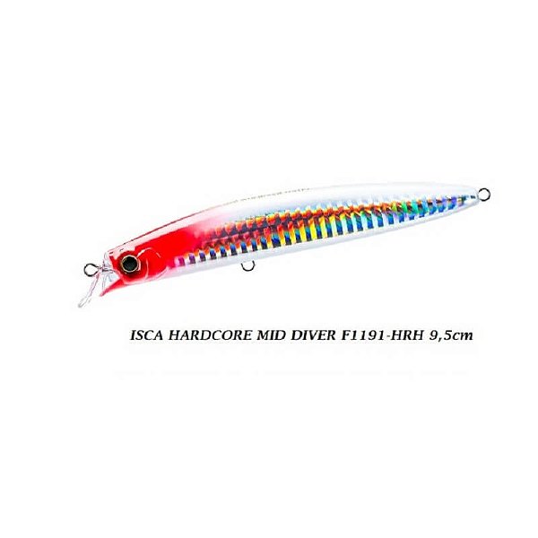 Isca Artificial Duel Hardcore Mid Diver 95F F1191 9,5cm 14g