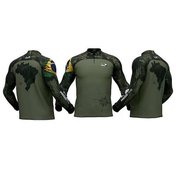 Camisa Presa Viva Camuflado 07 Sublimada