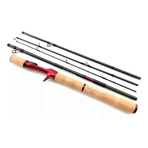 Vara para Carretilha Shimano Scorpion 6'0" (1,83m) 12-22 Libras - 1602R-5 - 5 Partes