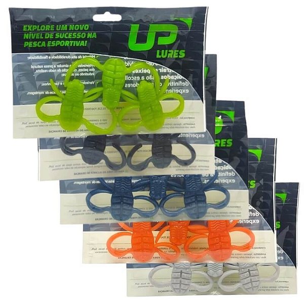 Isca Artificial UP Lures Alienigena - 5,5 cm - 14 gr - Pacote com 3 un -