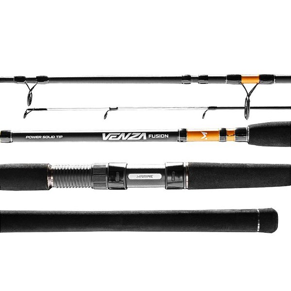 Vara para Molinete Marine Venza Fusion 6'6" (1,98m) 15-30 Libras - VNZF-S662MHF (2 partes)