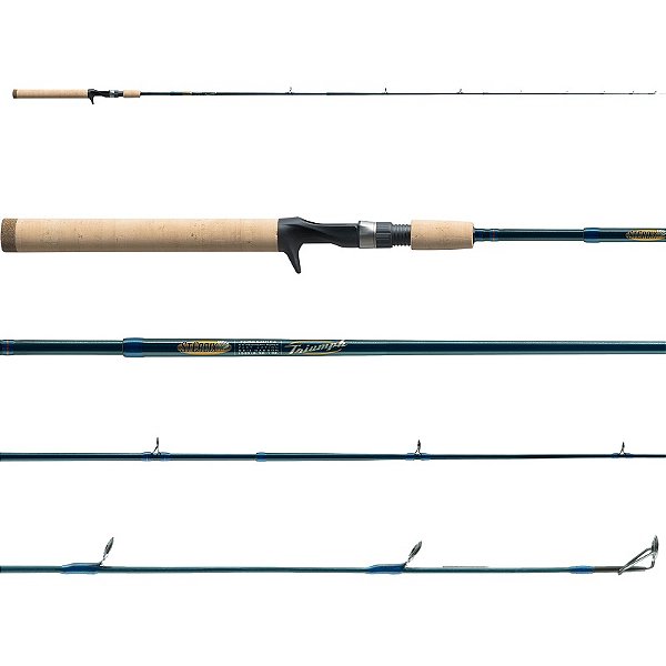 Vara para Carretilha St. Croix Triumph Travel 6'6" TCR66MHF4 (1,98m) 10-20 Libras (4 partes)