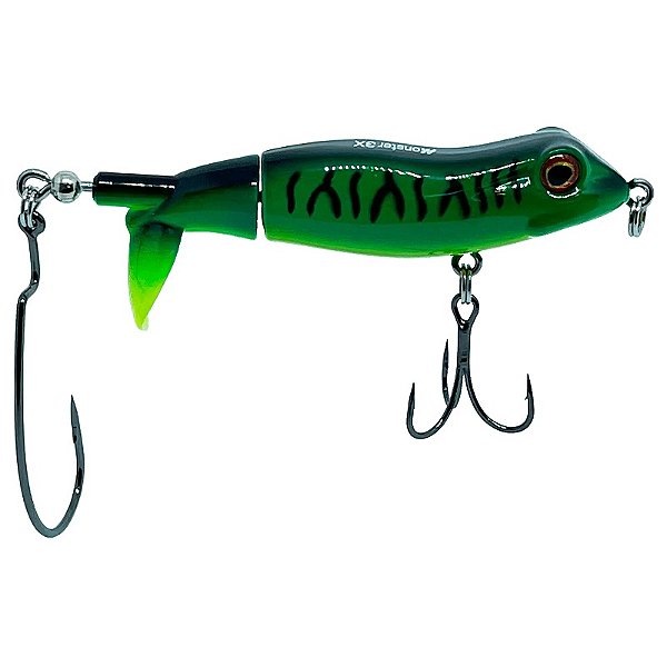Isca Artificial Monster 3X - Beat Frog - 80 mm - 12 gr - Floating -