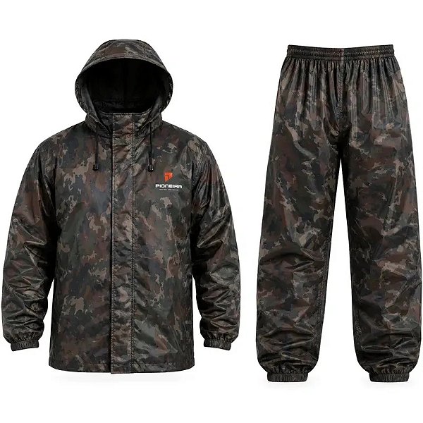 Conjunto de Nylon Pescador Pioneira Camuflado