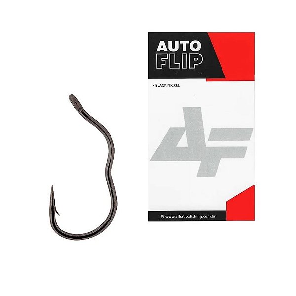 Anzol Albatroz Auto-Flip Black Nickel