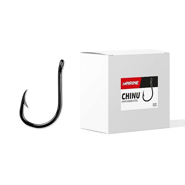 Anzol Marine Chinú Black Nickel Caixa c/ 100 unidades