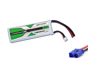 ManiaX 2S 1350mAh 15C 7.4V RX Lipo Battery