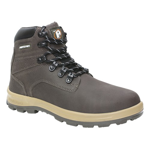 Bota Route BI nobuck Biqueira Termo Plast Cor Marrom c.a 42465