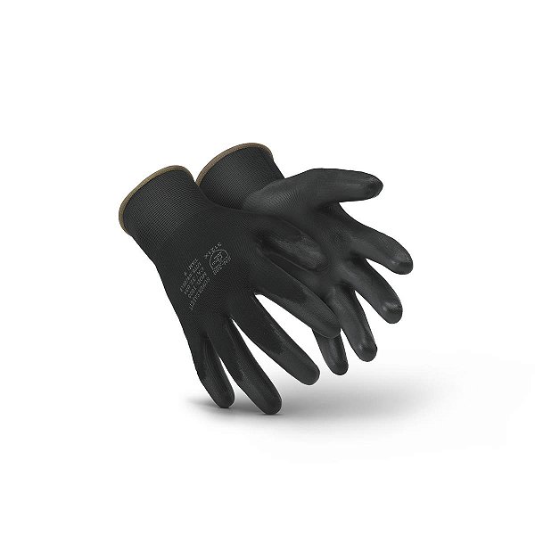 Luva Tátil SS-1003 PU Super Safety Kit C/ 12 Pares