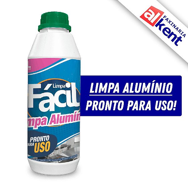 Detergente Pronto para Uso Brilha Alumínio Limpa Fácil 1L