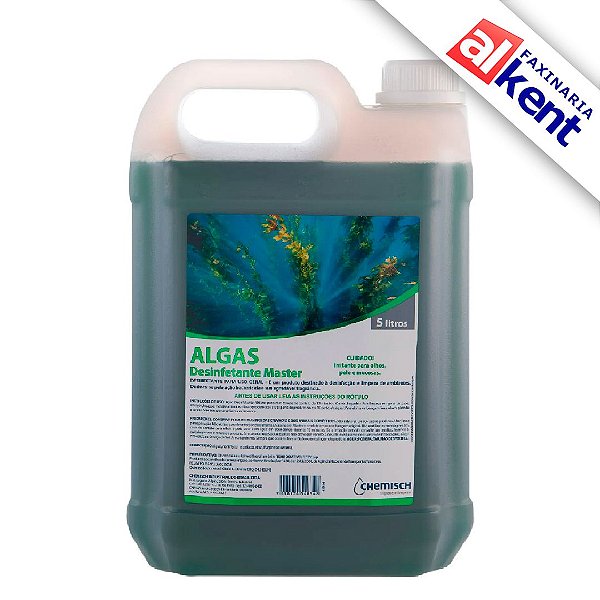 Desinfetante Concentrado Algas Master Chemisch 5L