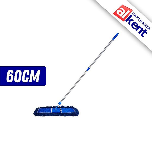 Mop Pó Azul Eletrostático Completo TTS 60cm