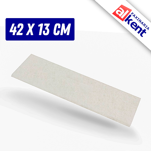 Fibra Macia Branca Plus Alkent 42cm x 13cm (unidade)